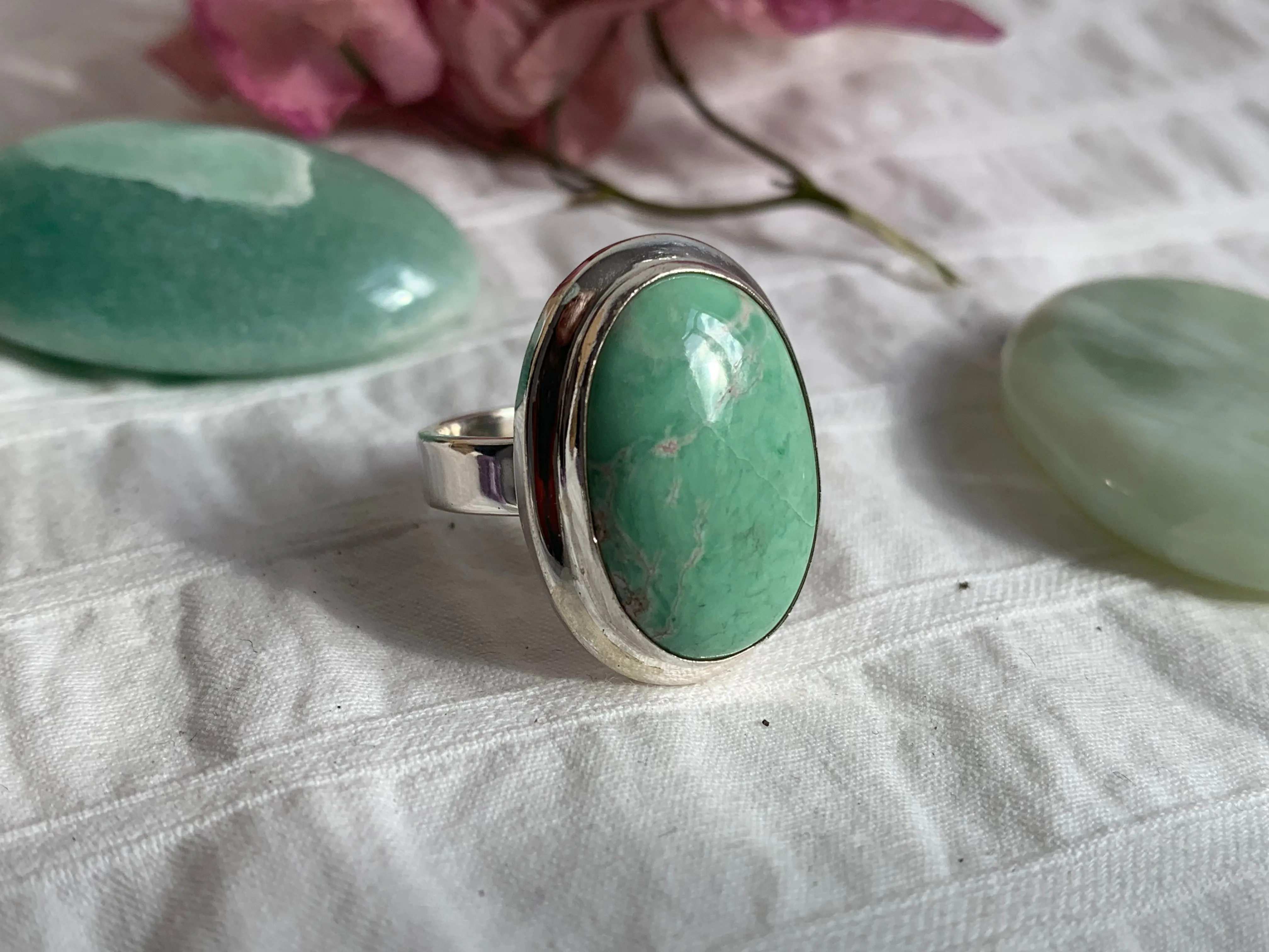 Variscite Ansley Ring - Reg. Oval