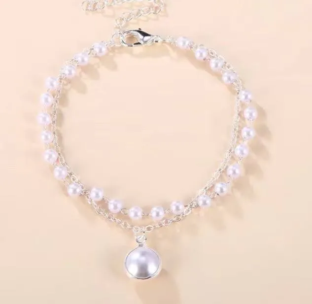 White Pearl Bracelet