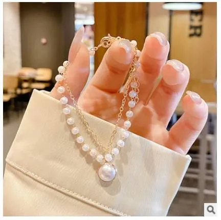 White Pearl Bracelet